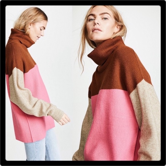 Free People Sweaters - ❤️Free People Candy Pop Color Block Sweater XS & M